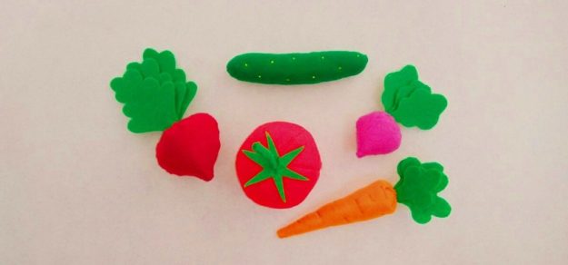 овощи из ветра Игрушки из фетра своими руками
