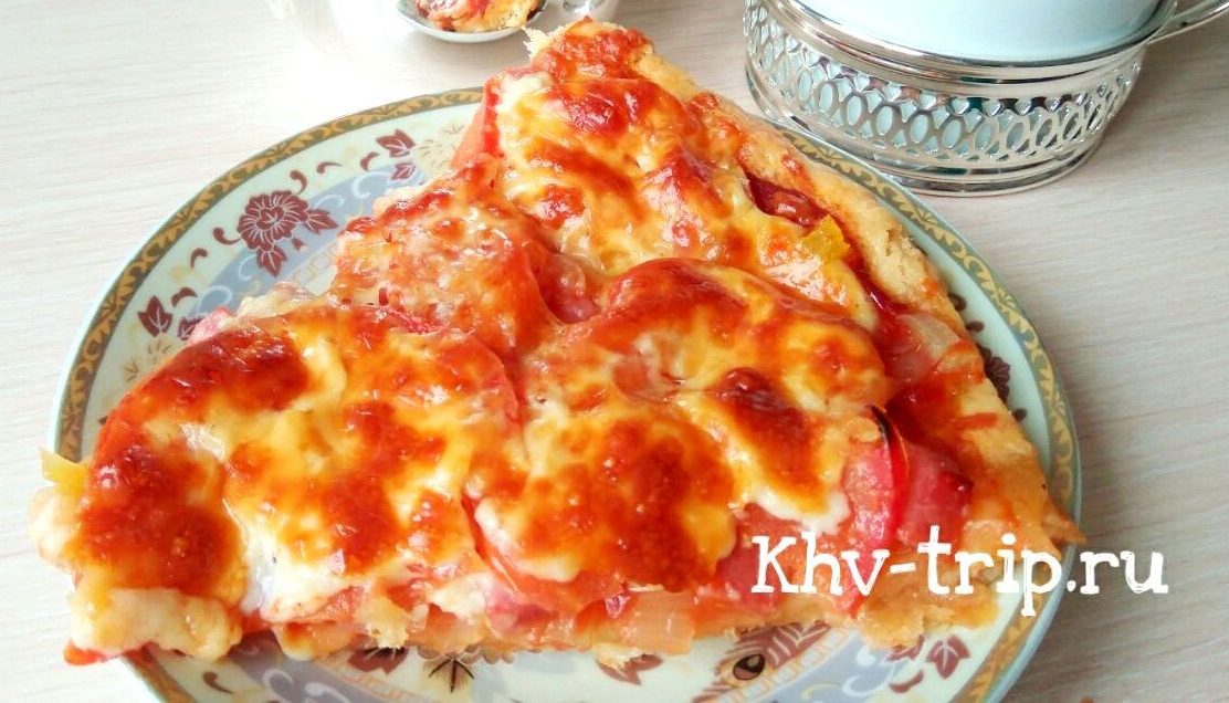 Домашняя пицца рецепт Простая пицца рецепт