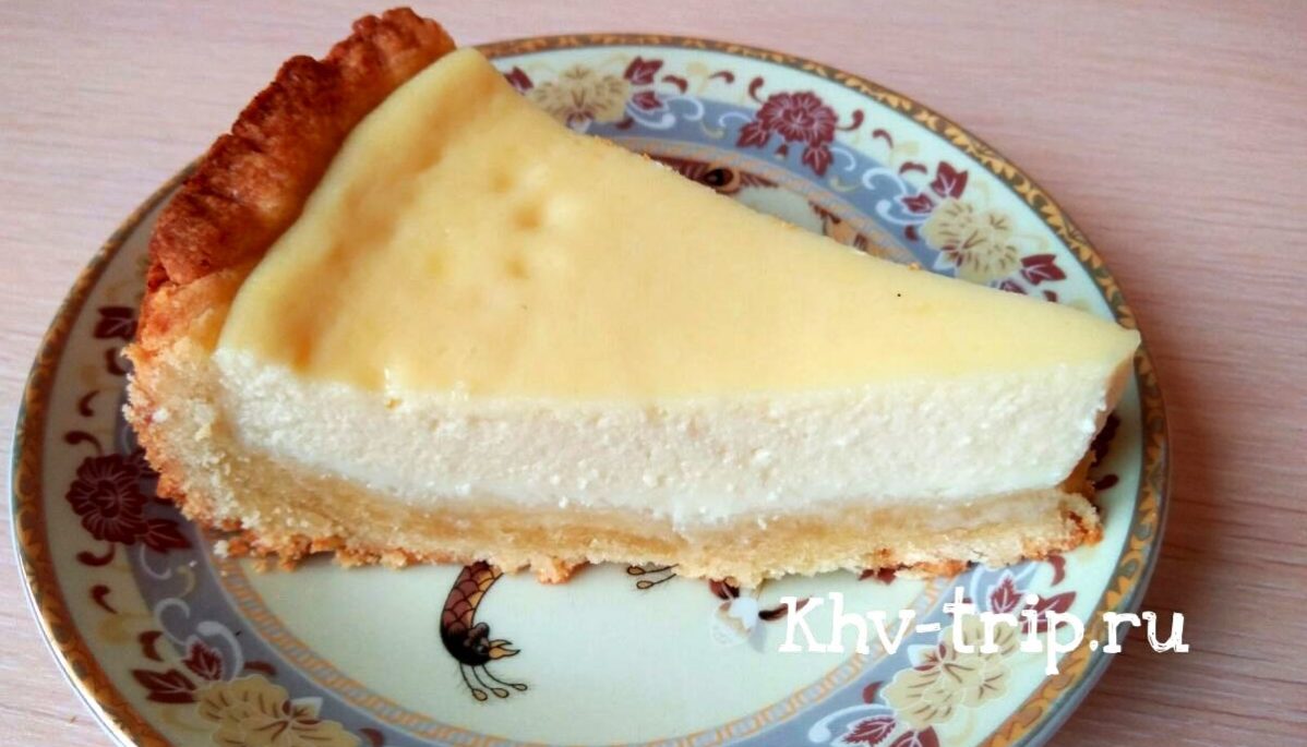 Пирог сметанный с песочным тестом рецепт Сметанный пирог рецепт