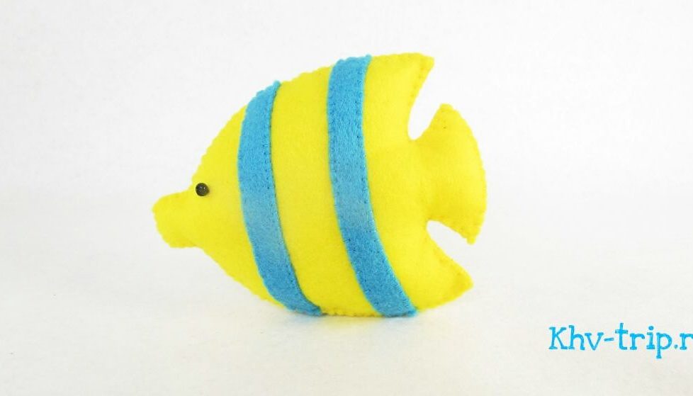 Рыбка из фетра выкройка Рыбка из фетра выкройка