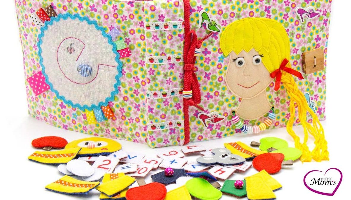 Развивающая книжка из фетра