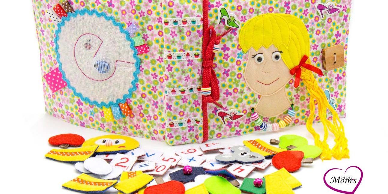 Книжка для детей из ткани. Как начать шить развивающую книжку? Как сшить развивающую книжку